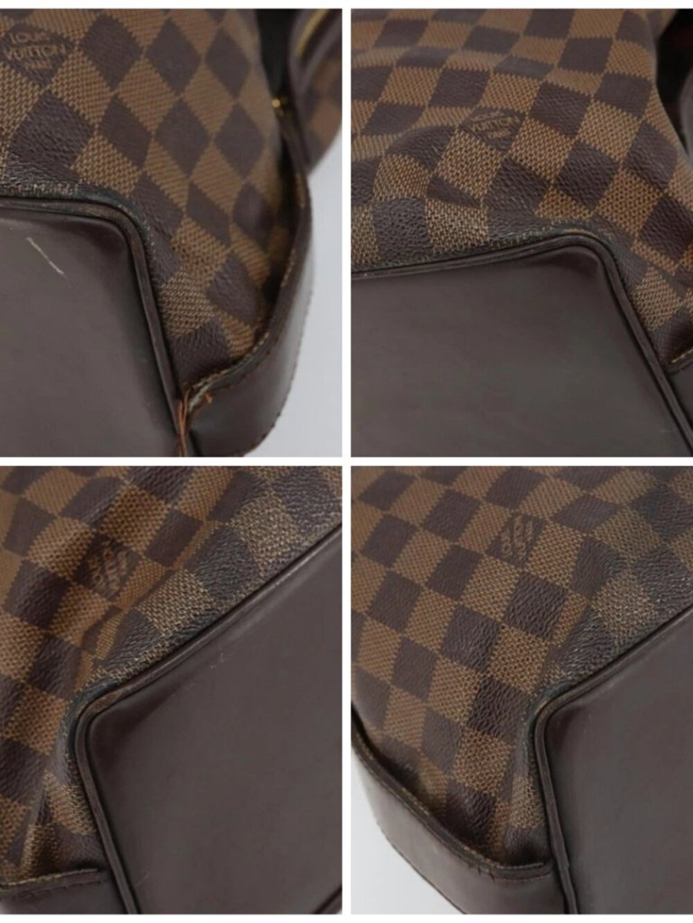 LOUIS VUITTON Damier Ebene Chelsea Tote Bag N51119 LV Auth ka1812 - Picture 16 of 16